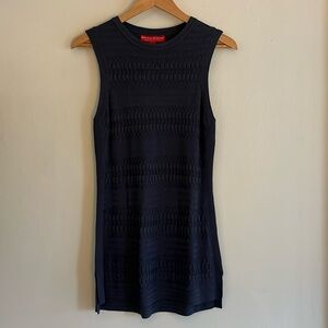 Krimson Klover sleeveless sweater tunic shift dress size small womens NWT Blue